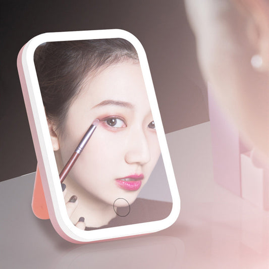 Square LED Makeup Mirror With Light