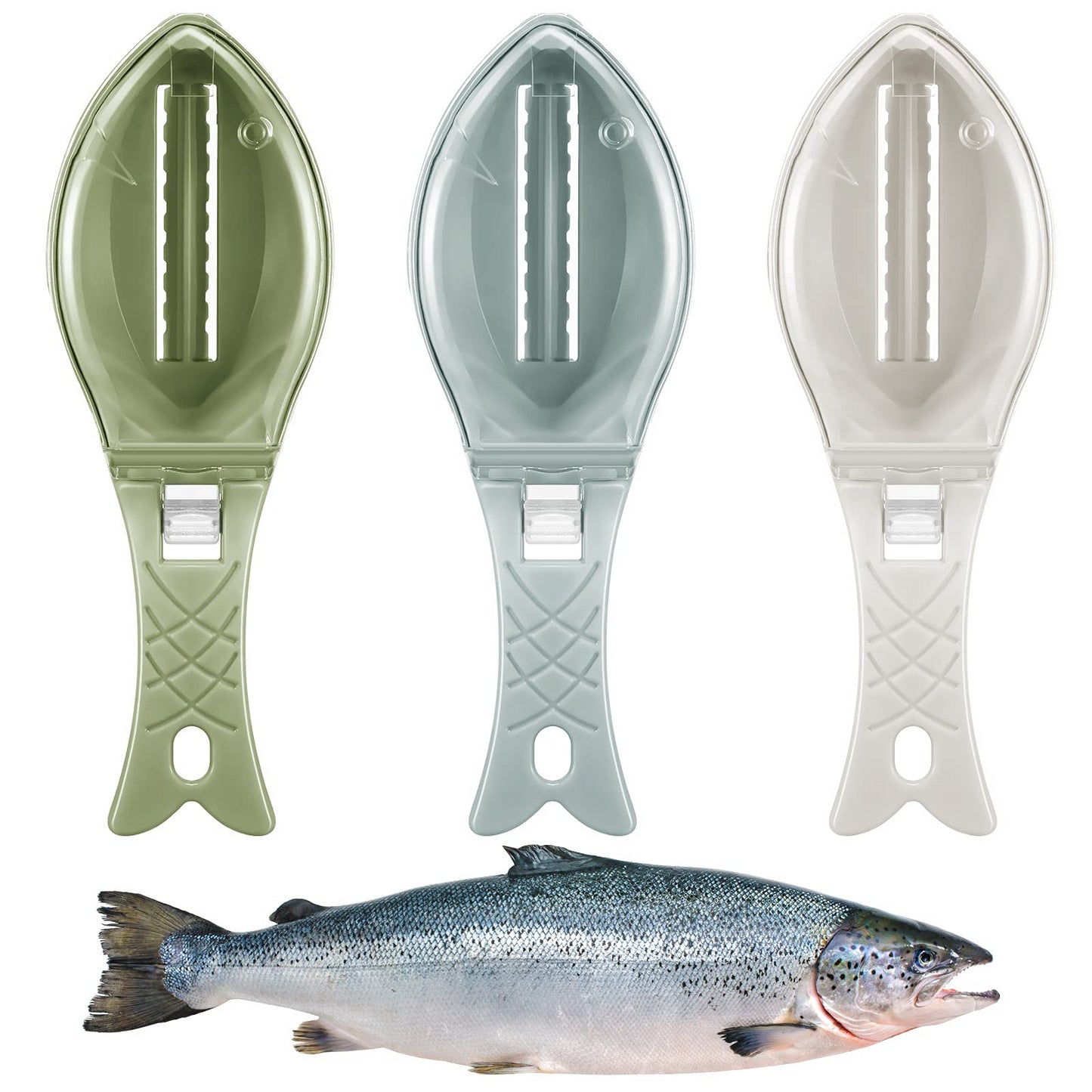 Fish Scaler with Cover