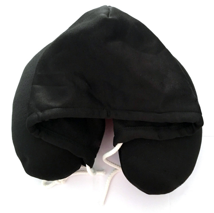 Travel Hooded U-Shaped Neck Pillow