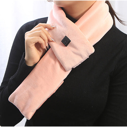 Electric Heated  Neck Scarf 5V , 3 Level Temperature Control & Rechargeable