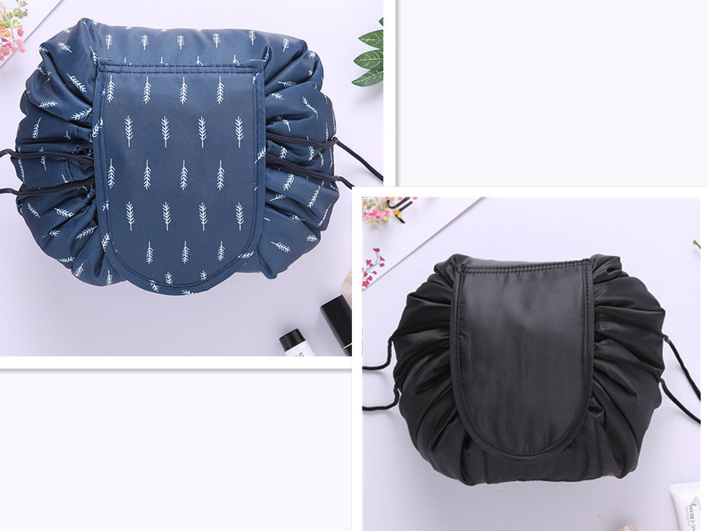 Small Lazy Drawstring Cosmetic Bag Portable