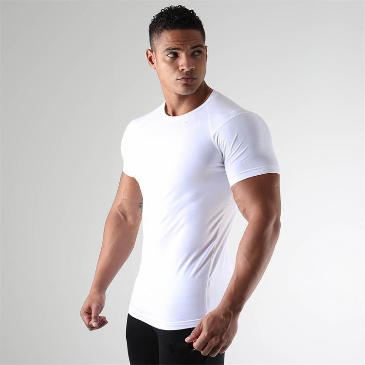 Men's Short Sleeves Running Training Shirt