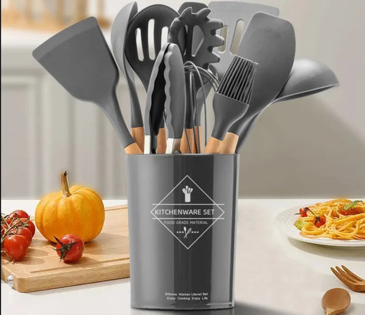 Non-toxic Silicone Cooking Tool Set