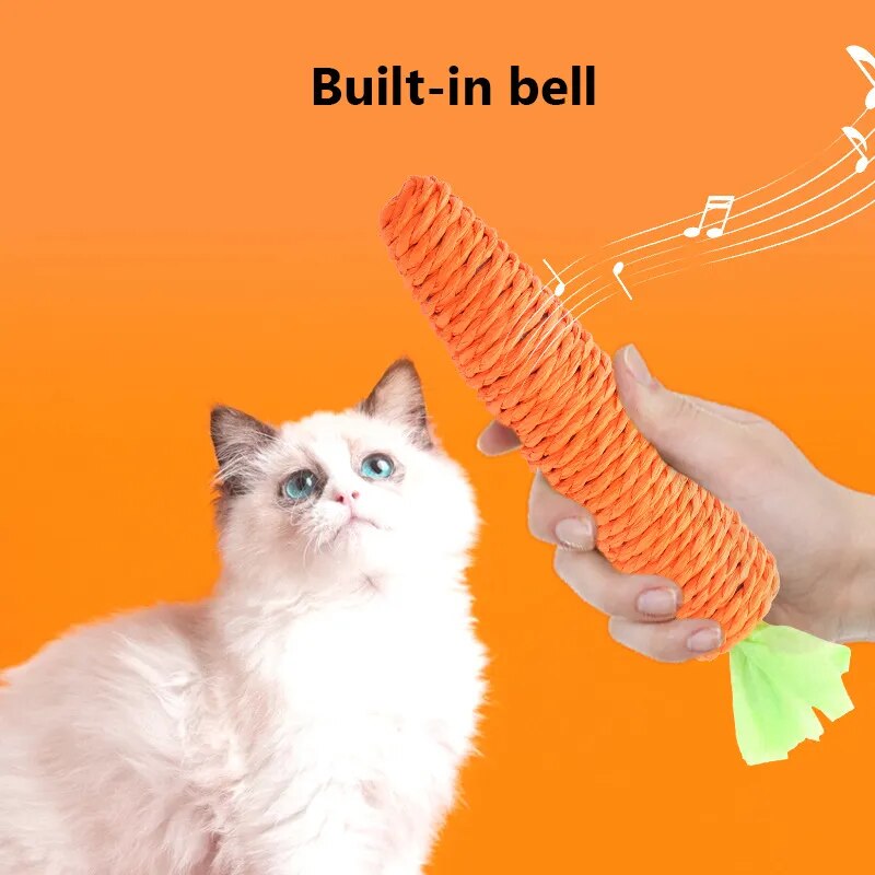 Toy Carrot Pet Chew Toy