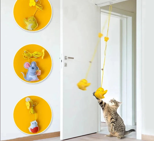 Interactive Hanging Cat Toy