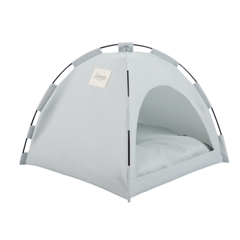 Pet Tent with Interior Cushioned Cooling Mat