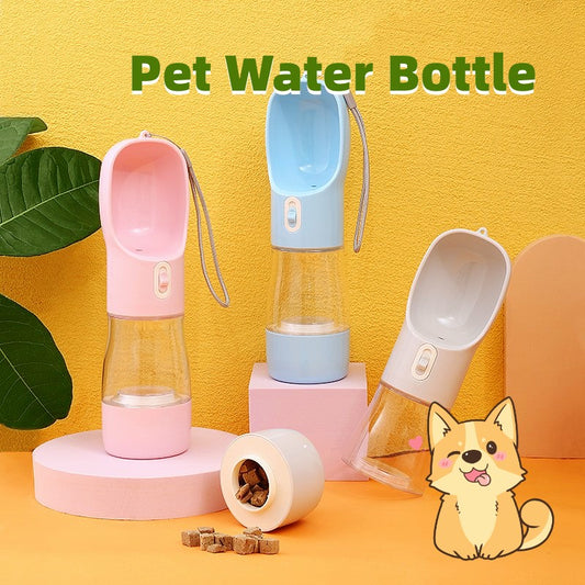 Portable Pet Water Bowl and Feeder