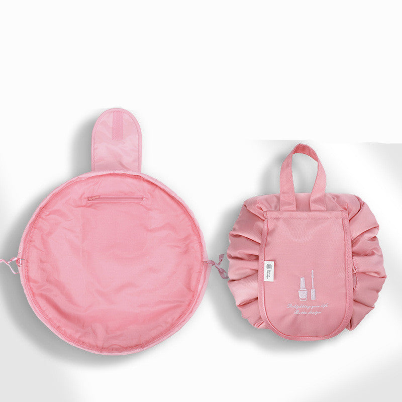 Small Lazy Drawstring Cosmetic Bag Portable