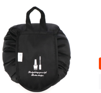 Small Lazy Drawstring Cosmetic Bag Portable