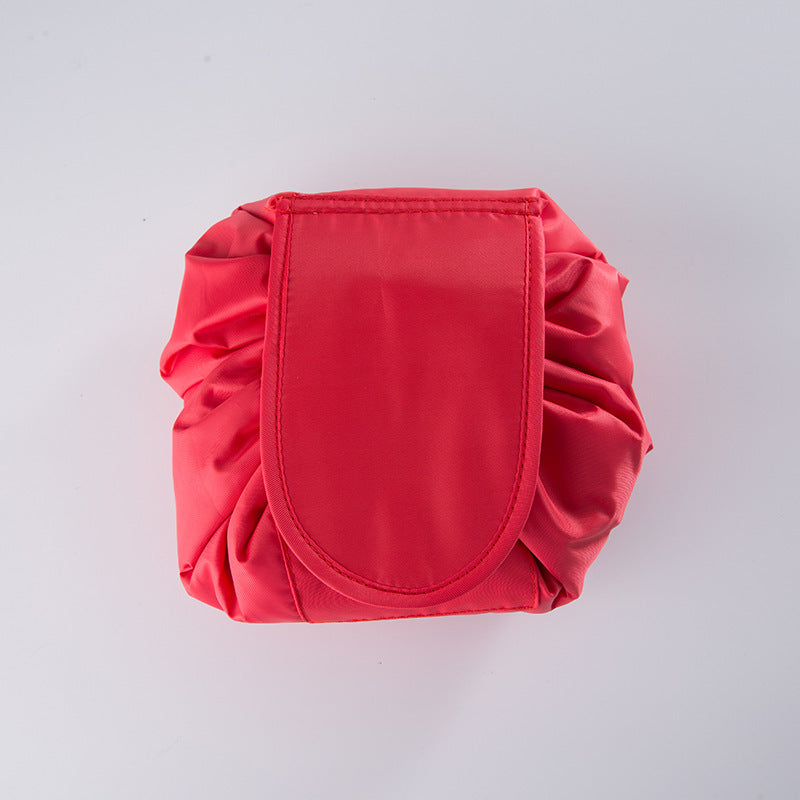 Small Lazy Drawstring Cosmetic Bag Portable