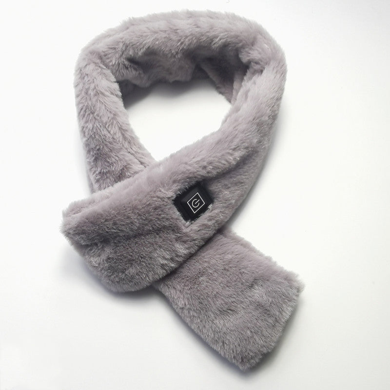 Electric Heated  Neck Scarf 5V , 3 Level Temperature Control & Rechargeable