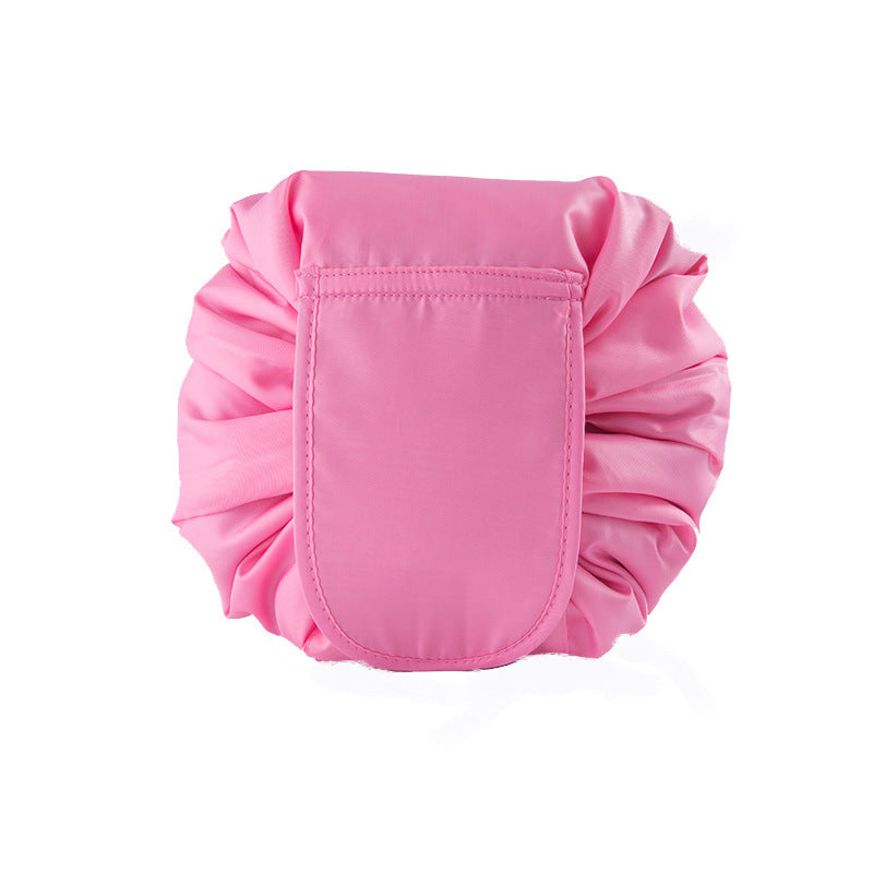 Small Lazy Drawstring Cosmetic Bag Portable