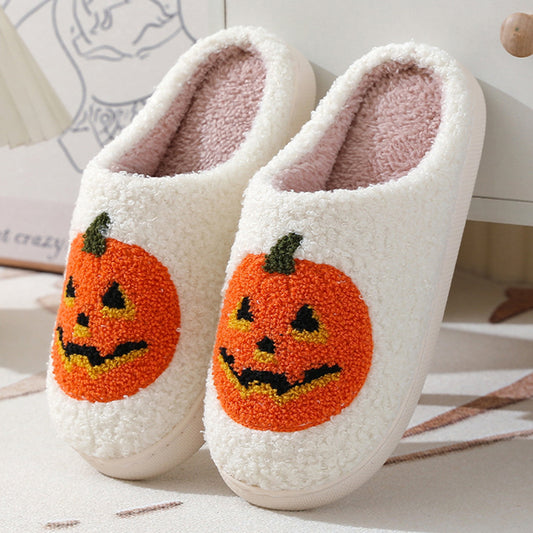 Halloween Pumpkin Cartoon Slippers for Men And Women