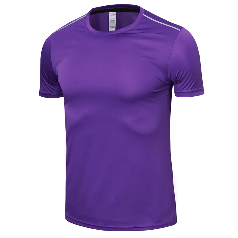 Quick-Drying Short-Sleeved Men'S Summer Running T