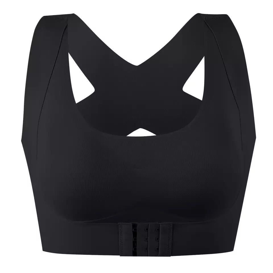 Underwear front button women's traceless bra