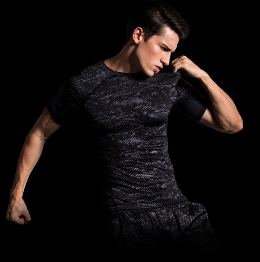 Short Sleeve  Breathable  Fitness Tee