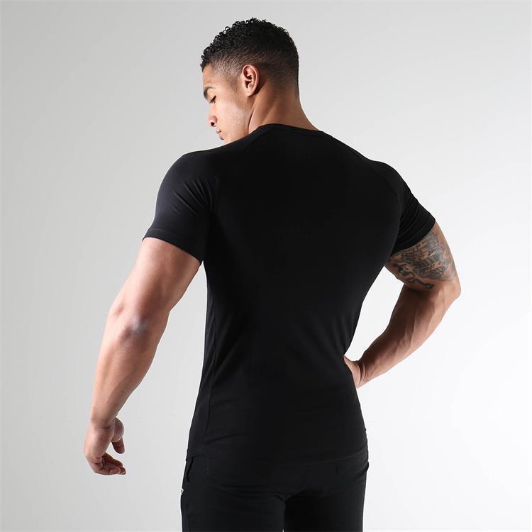 Men's  Short Sleeves  Running Training Shirt