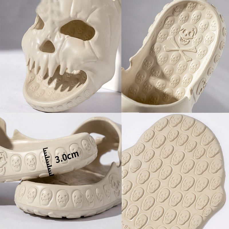 Halloween  Skull Slippers Indoor/Outdoor Beach Shoes