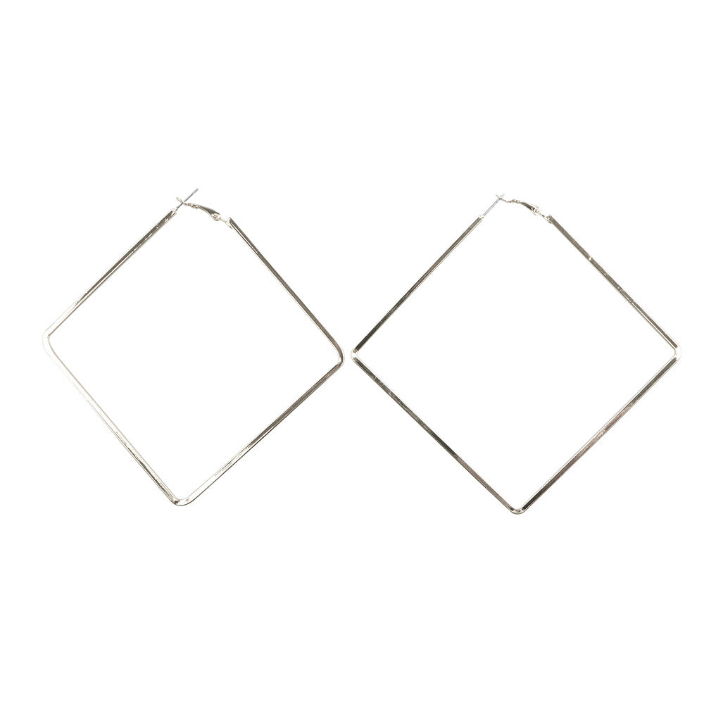 Women's Geometric Diamond  shaped Earrings