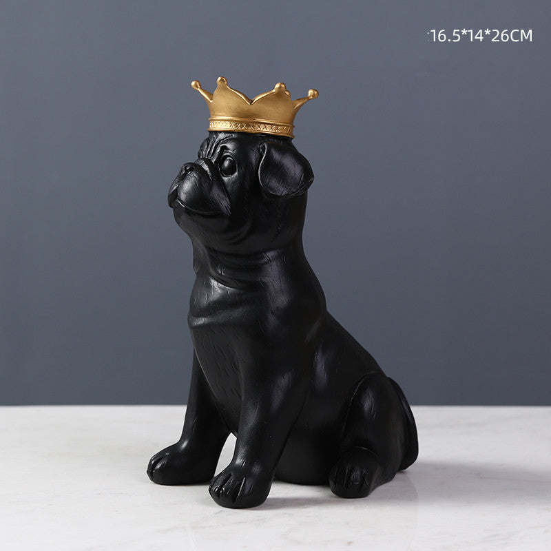 Bull Dog statue