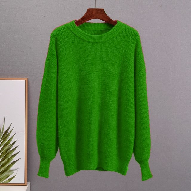 Womens 100% Luxury Cotton  Knit Sweater