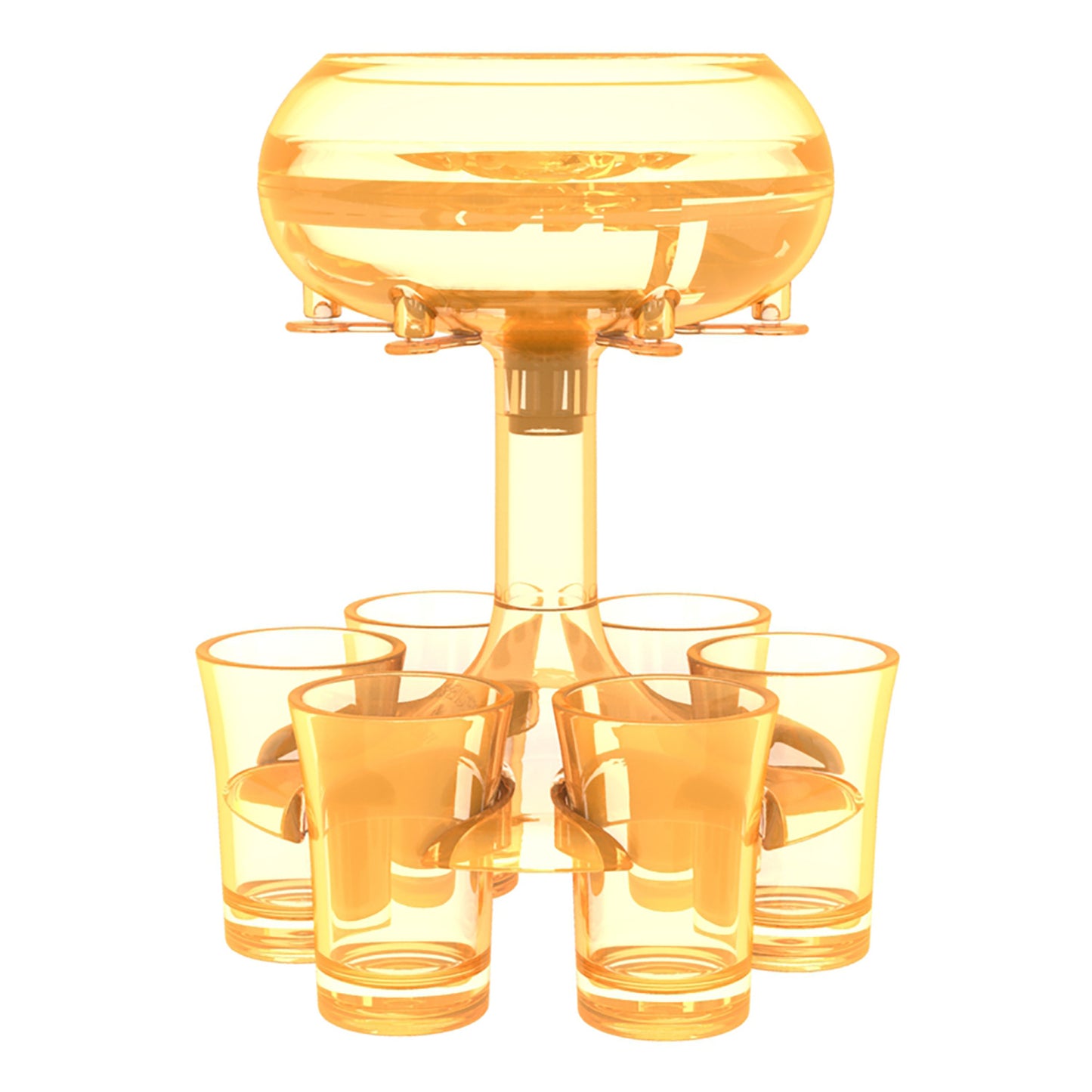 6-Shot Glass Dispenser, perfect for  Party Games