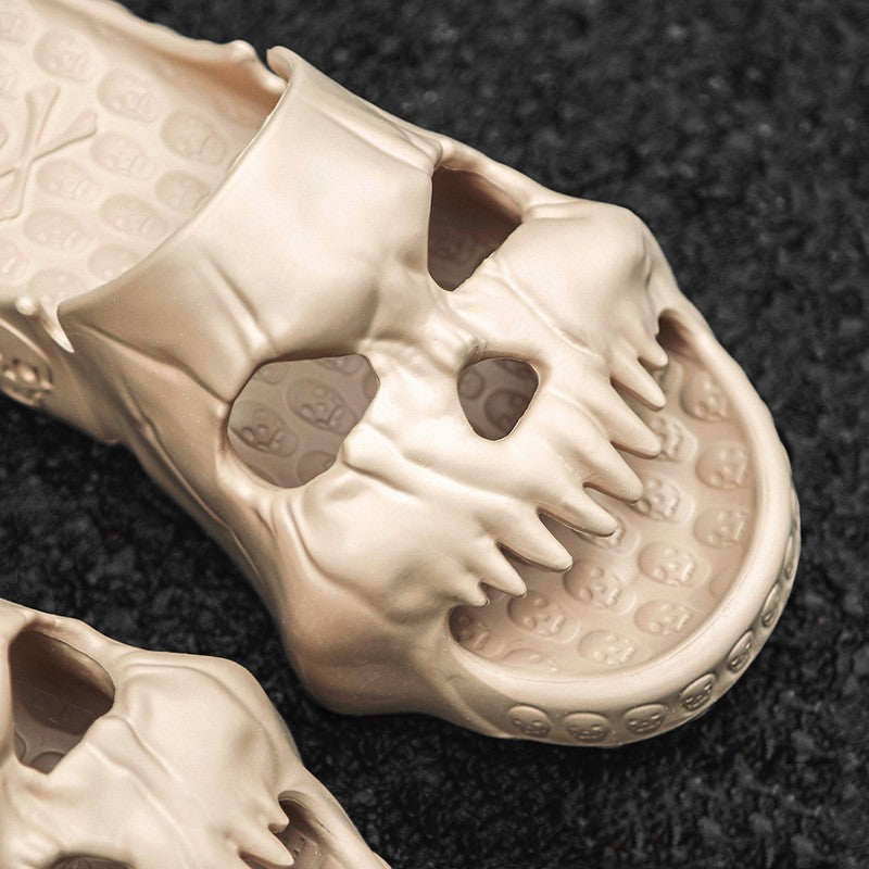 Halloween  Skull Slippers Indoor/Outdoor Beach Shoes