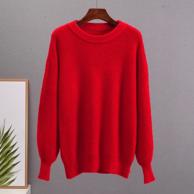 Womens 100% Luxury Cotton  Knit Sweater