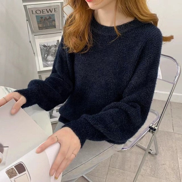 Womens 100% Luxury Cotton  Knit Sweater