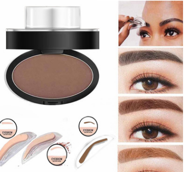 Waterproof Eyebrow  Enhancer Powder / Stencil Kit,