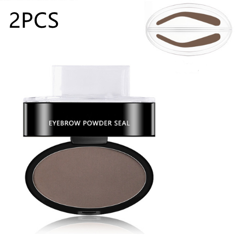 Waterproof Eyebrow  Enhancer Powder / Stencil Kit,