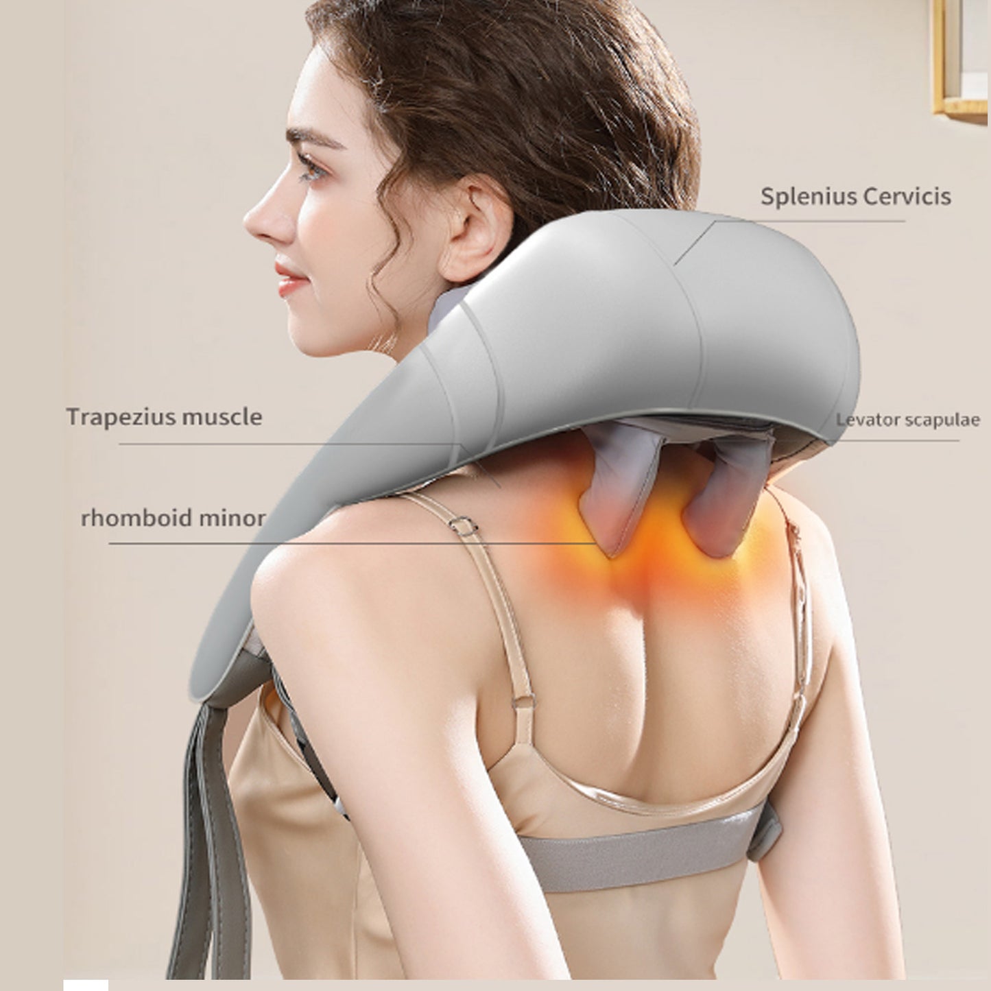 Heated Electric Neck &Shoulder Massager