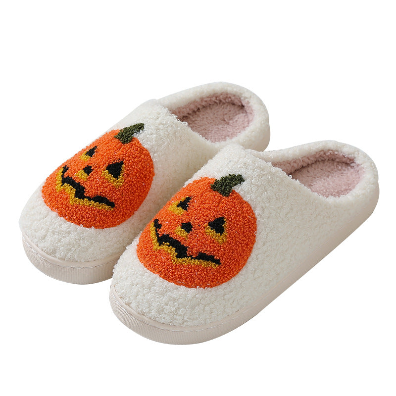 Halloween Pumpkin Cartoon Slippers for Men And Women