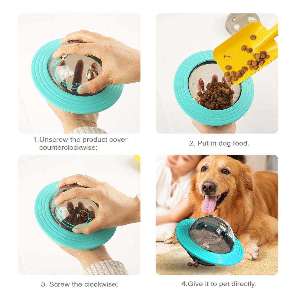 Interactive Pet IQ Toy, Treat Ball Smart Pet Toys