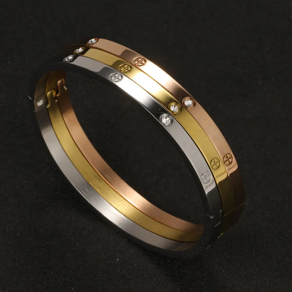 Stainless Steel Cuff Bracelets