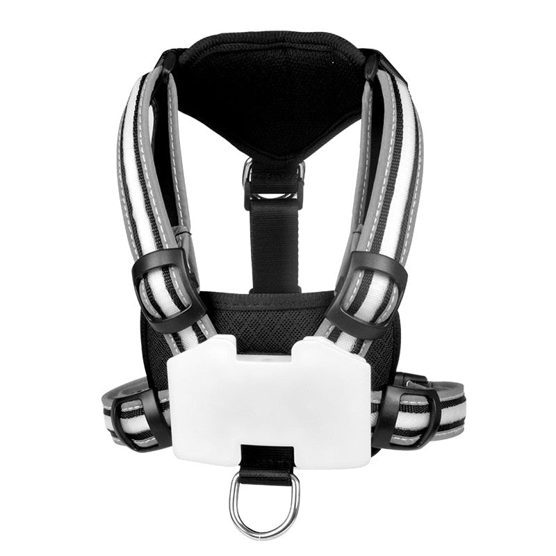 LED Dog Harness Pet Rechargeable and waterproof