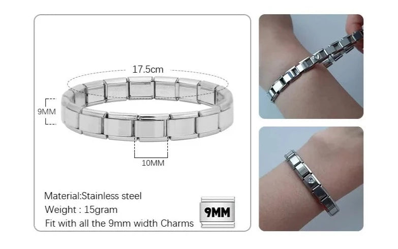 Elastic Stainless Steel Bracelet