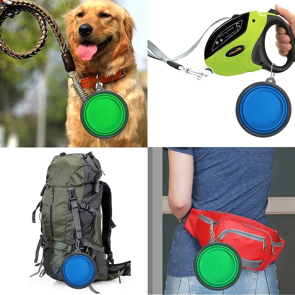 Portable Folding Dog Bowl