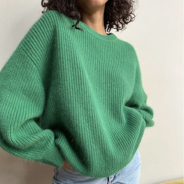 Womens 100% Luxury Cotton  Knit Sweater