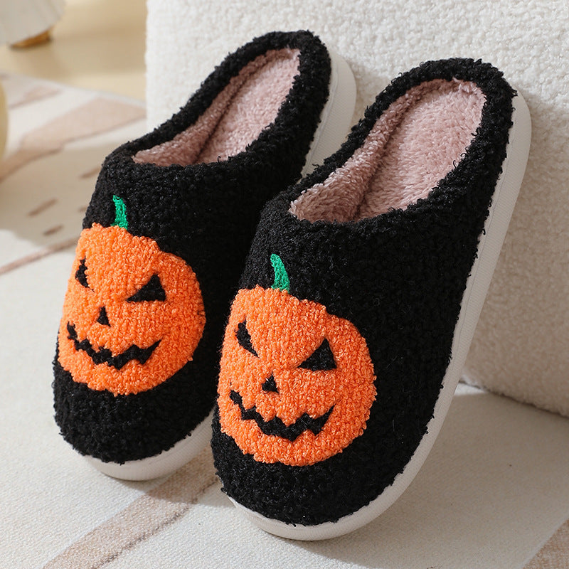 Halloween Pumpkin Cartoon Slippers for Men And Women