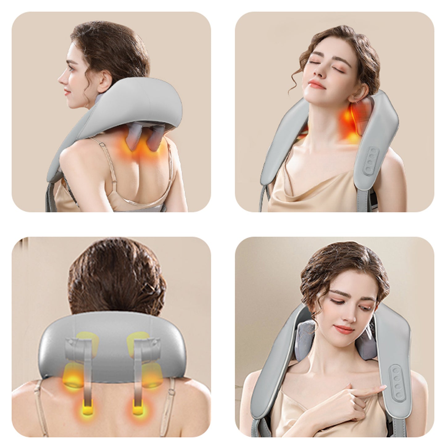 Heated Electric Neck &Shoulder Massager