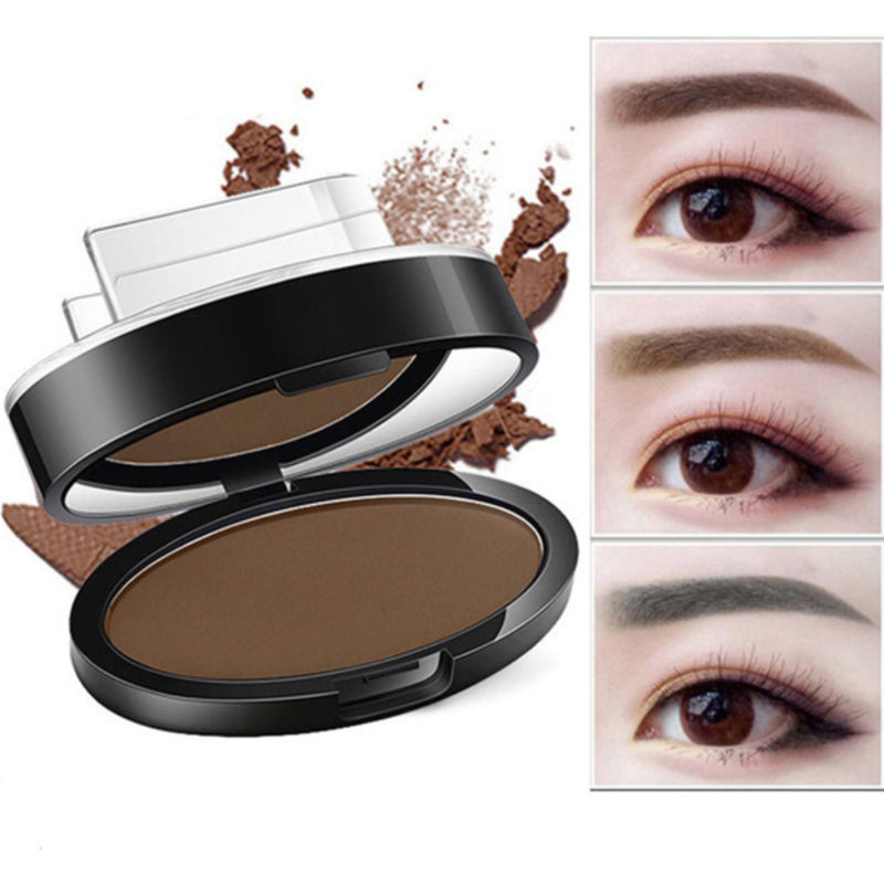 Waterproof Eyebrow  Enhancer Powder / Stencil Kit,