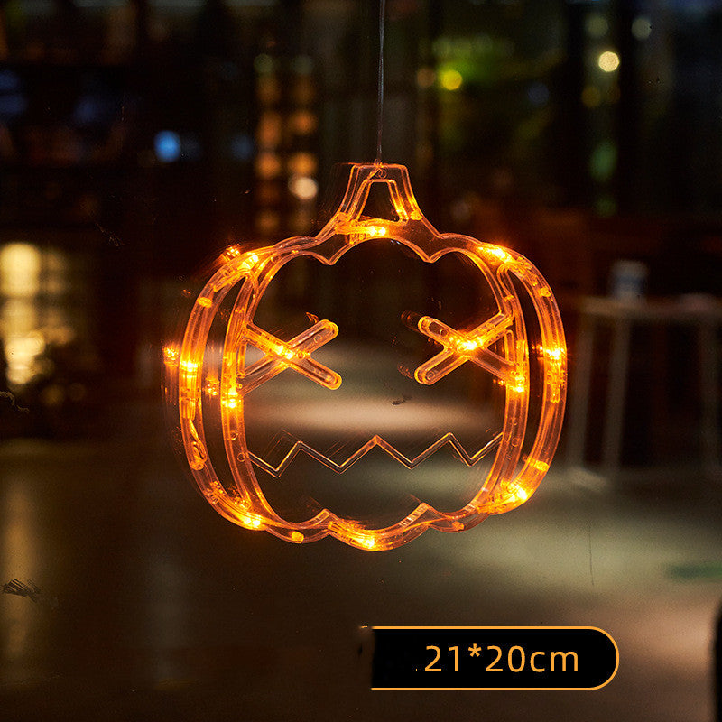 Halloween  Hanging LED Lights Spiders,Pumpkin, ghost Home Decor