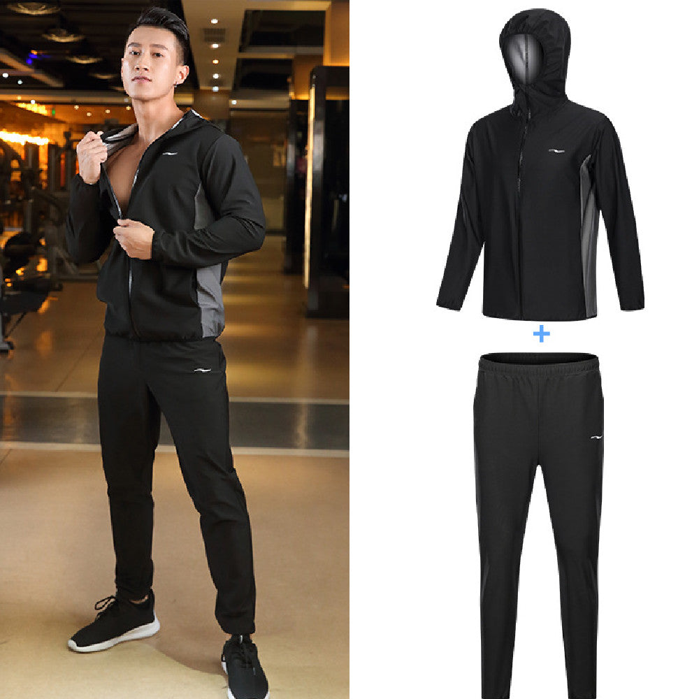 Mens Hooded Sauna Suit