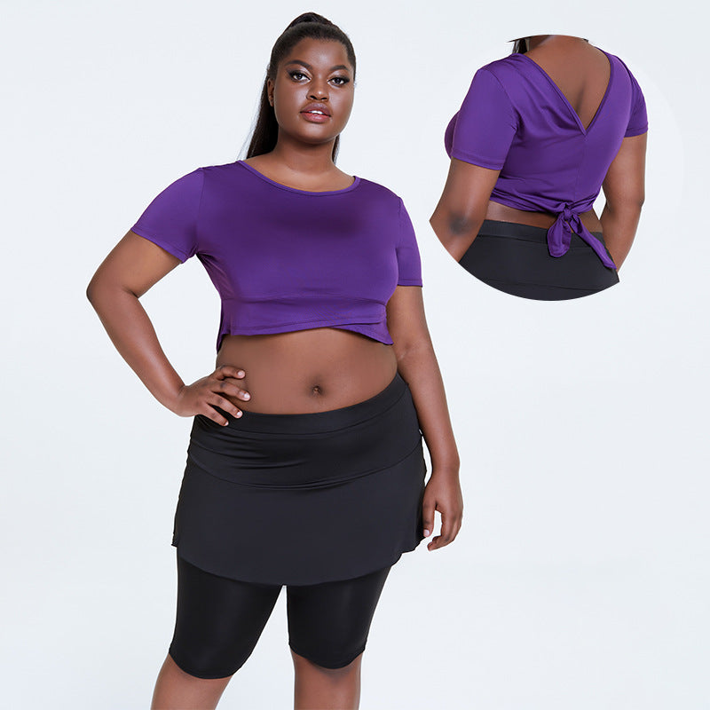 Women's Plus Size Running / Yoga set