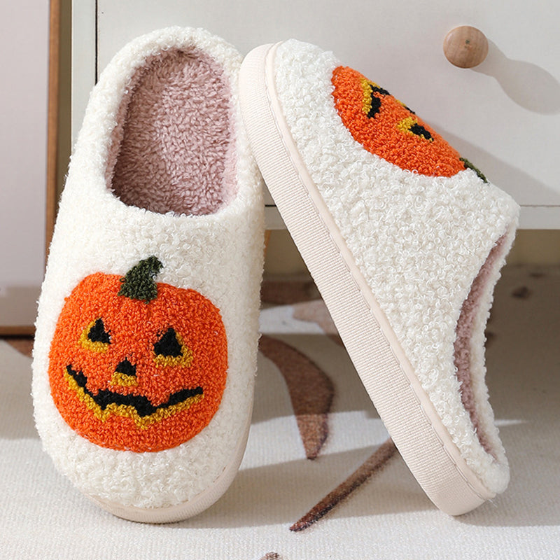 Halloween Pumpkin Cartoon Slippers for Men And Women