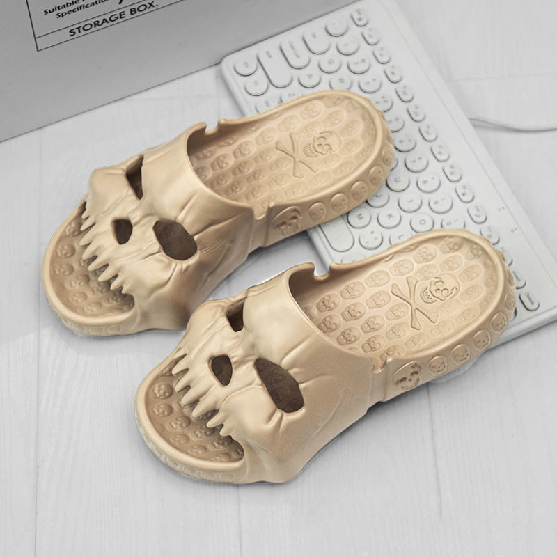 Halloween  Skull Slippers Indoor/Outdoor Beach Shoes