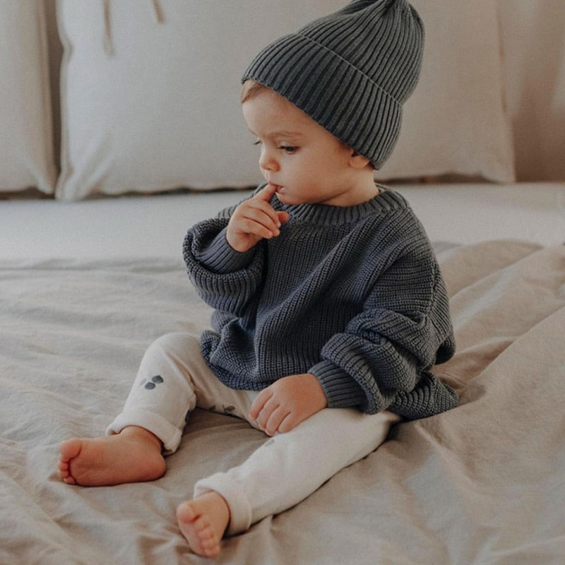 Knitted Sweater Baby Outerwear