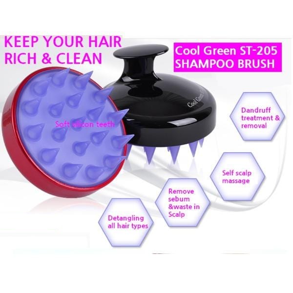 Silicon Hair Scalp Massager Brush