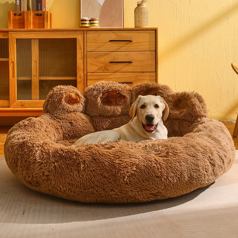 Round Pet Sleeping Cushion